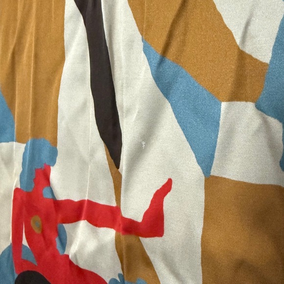 BODE Deco Mare Column Horse Print Sleeveless Maxi Gown Dress - Small - Picture 6 of 9